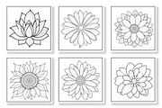 Abstract Flowers Coloring Book, an Arts & Entertainment Photo by Wow Magic (Thumbnail 3 of 3)