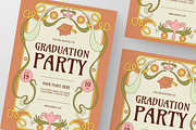 Graduation Party Invitation Flyer, a Flyer Template by Annora Studio (Thumbnail 6 of 6)