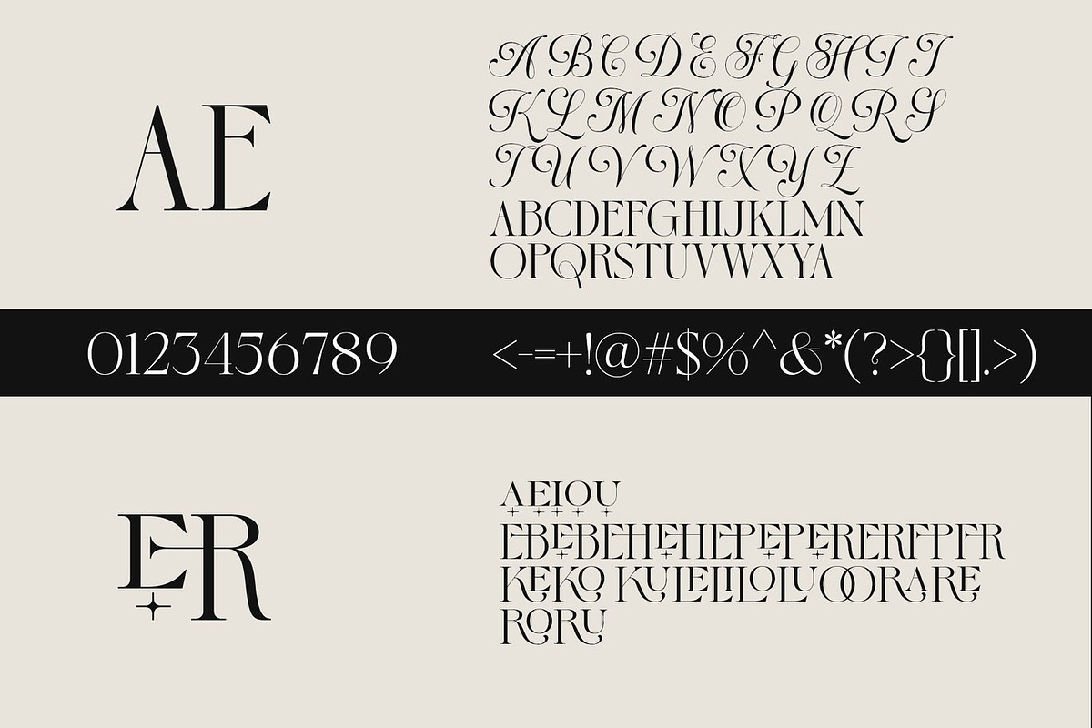 Torfune - Elegant Calligraphy Serif, a Serif Font by Luna Shop (Photo 2 of 6)