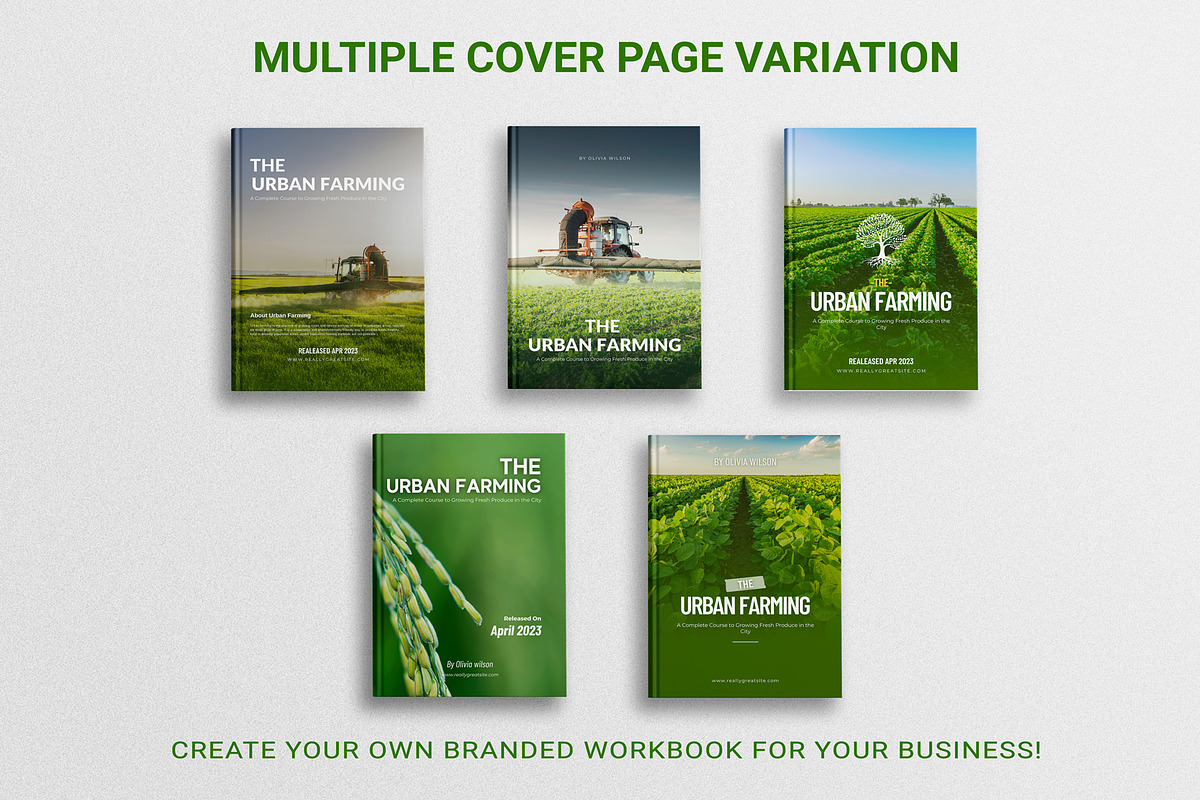 Canva Urban Farming E-Book Template, a Templates & Theme by Raytas Studio (Photo 2 of 8)