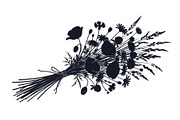 Floral Bouquet SVG Bundle, an Illustration by Designs_River (Thumbnail 24 of 31)