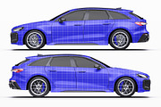 2027 Sport Performance Wagon Set, an Advertising Mockup by Halal Graphic Studio (Thumbnail 9 of 12)
