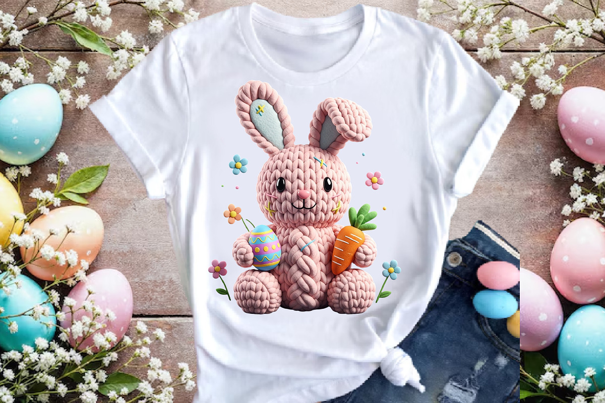 Easter Crochet PNG, an Illustration by DreamArtGraphic (Photo 2 of 4)