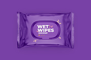 Wet Wipes with Cap mockup, a Cups & Container Mockup by easymock (Thumbnail 5 of 8)