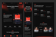 Cryptocurrency Technology Website, an UI Kit Template by peterdraw (Thumbnail 3 of 7)