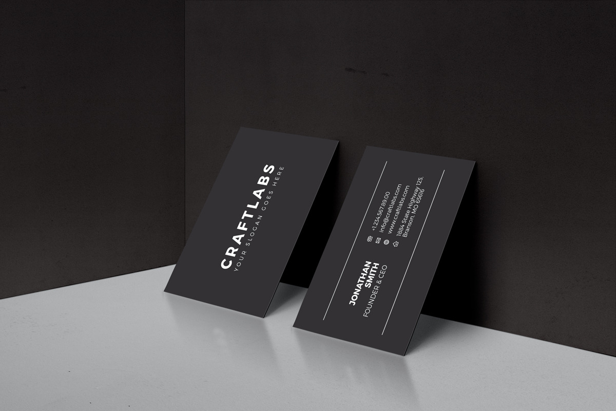 Simple Minimal Business Card - 52, a Business Card Template by ND Design (Photo 6 of 7)