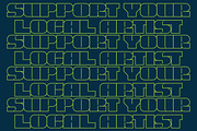 KREAK - BOLD DISPLAY FONT, a Symbol Font by tebaltipislab (Thumbnail 14 of 16)