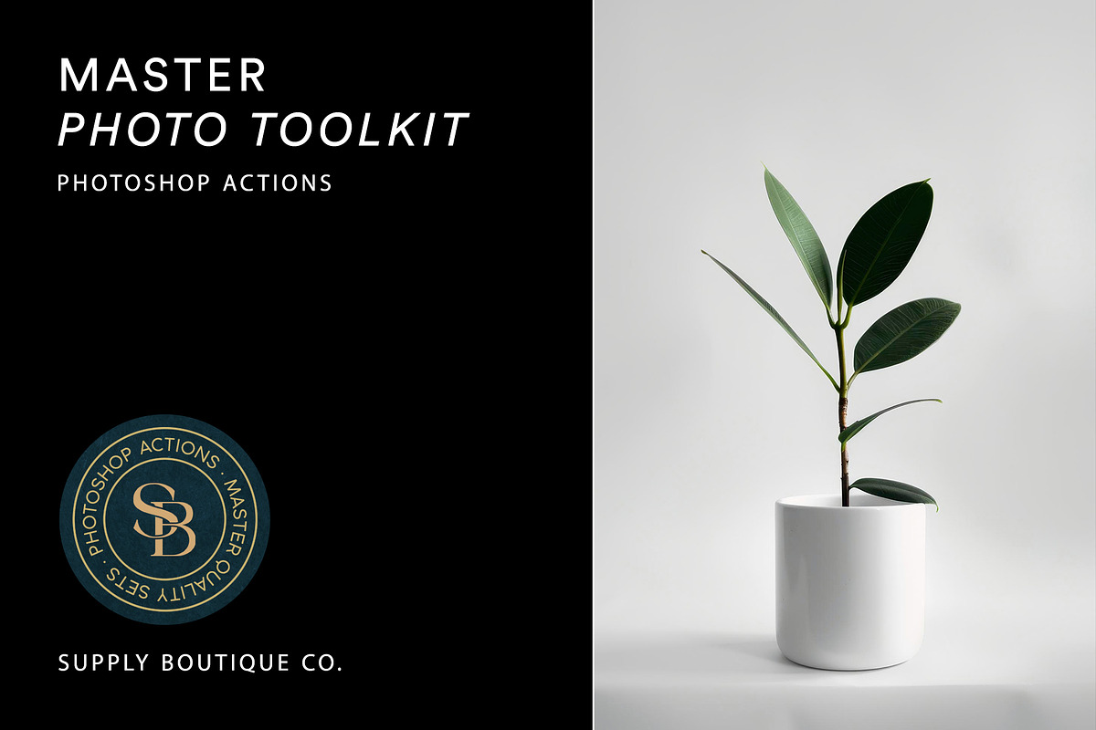 Master Photo Toolkit Photoshop ACT, an Action Add-On by Supply Boutique Co. (Photo 1 of 14)