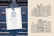Vintage Houses Procreate Stamps, a Brush Add-On by Veronika Gotovceva (Thumbnail 3 of 10)