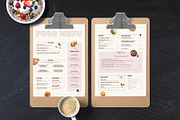 Food Menu Design, a Brochure Template by Aurelie Maron (Thumbnail 2 of 4)