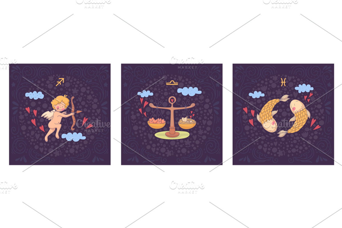 The 12 signs of the Zodiac, an Illustration by Blue Ink Studio (Photo 4 of 5)