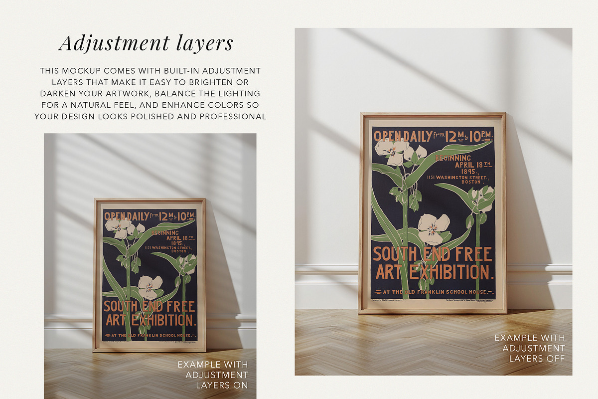 Modern Minimalistic Frame Mockup, a Mockup by Paper Flowers Studio (Photo 3 of 5)