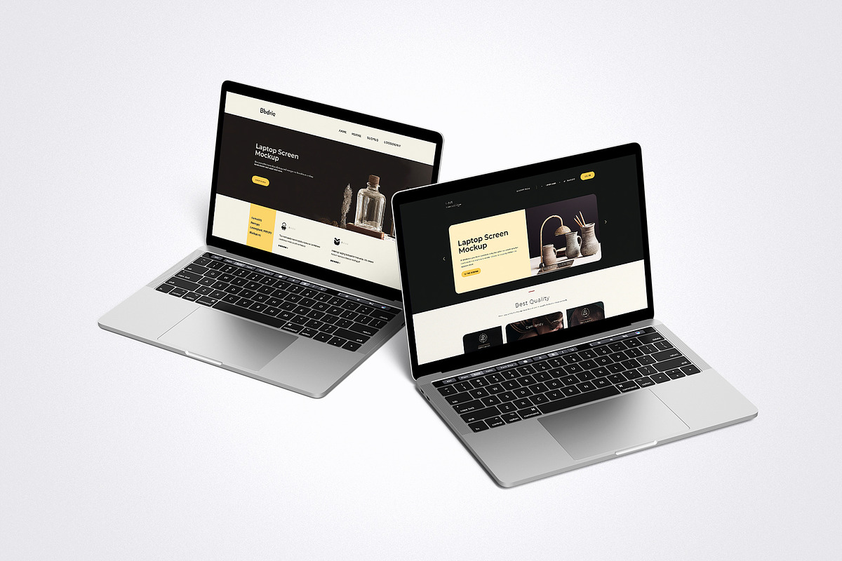 Laptop & Website Screen Mockup, a Mac Mockup by Mockup Supper (Photo 12 of 15)