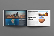 Travel Magazine Template Landscape, a Magazine Template by E-Type (Thumbnail 4 of 7)