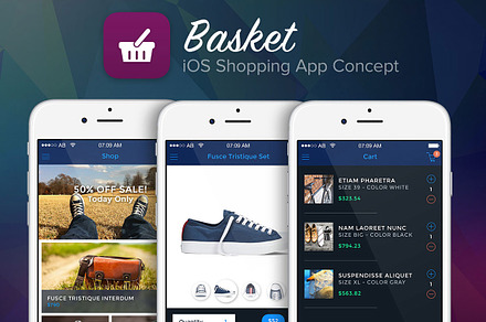 iOS Shopping UI Kit