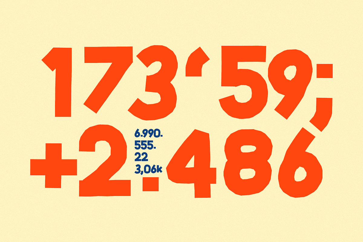 Lefthand extra font - display font, a Sans Serif Font by David is Creative (Photo 5 of 8)