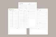 Study Planning Pages Set V-10, a Stationery Template by shahsoft (Thumbnail 3 of 3)