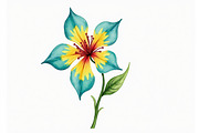 Retro Groovy Flowers Bundle, an Illustration by Amazin_art (Thumbnail 4 of 11)