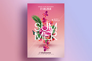 Summer Party | 4 Flyers Templates, a Flyer Template by Rome B Creation (Thumbnail 3 of 5)