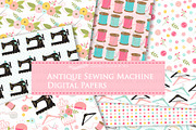 Sewing Machine, Sewing, an Illustration by Mia's Graphic Design (Thumbnail 8 of 9)
