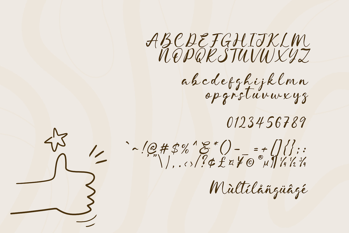 Sling Note - A Modern Script, a Script Font by khurasan (Photo 6 of 6)