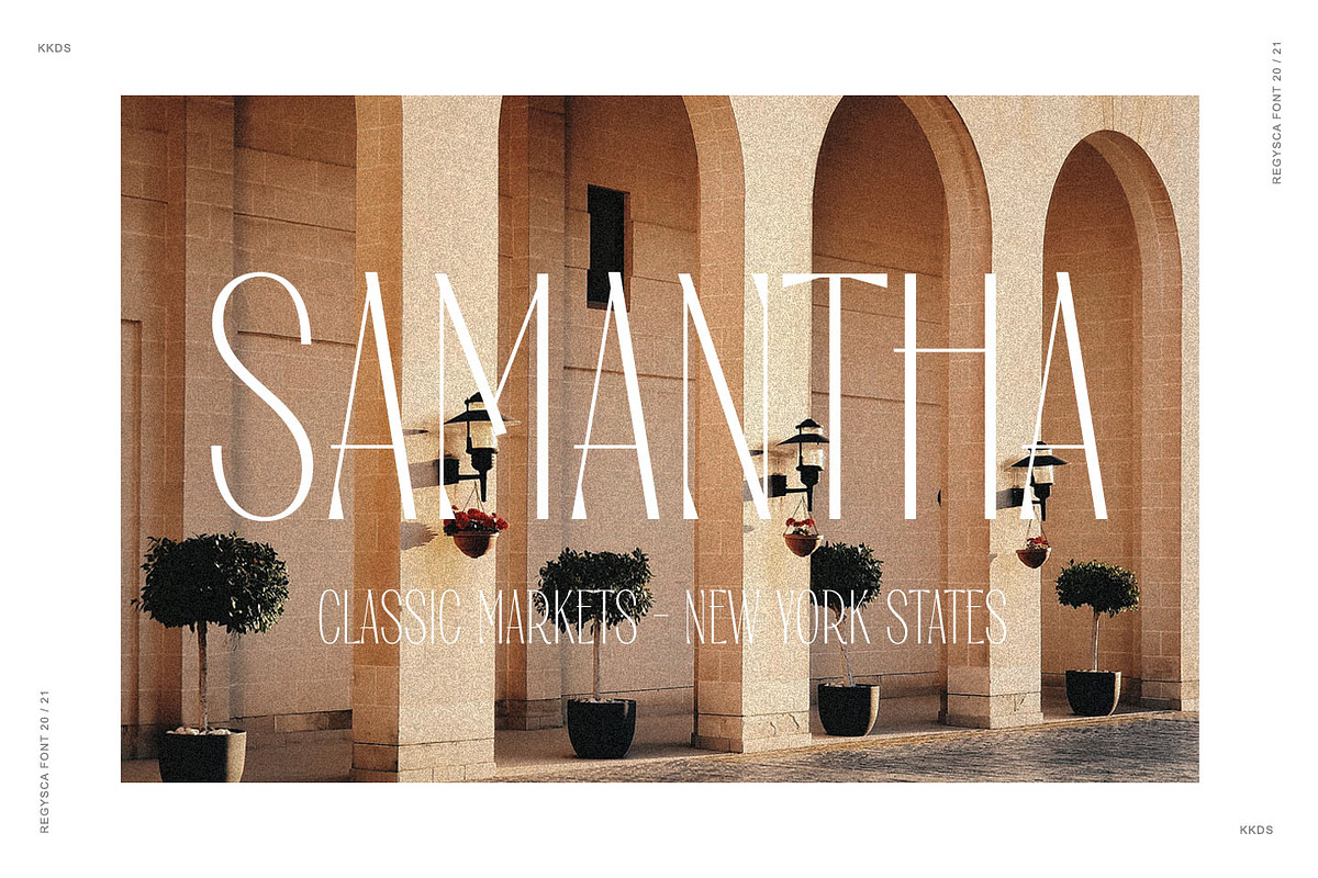 Regysca Elegant Modern Serif Font, a Serif Font by Kulokale (Photo 5 of 10)