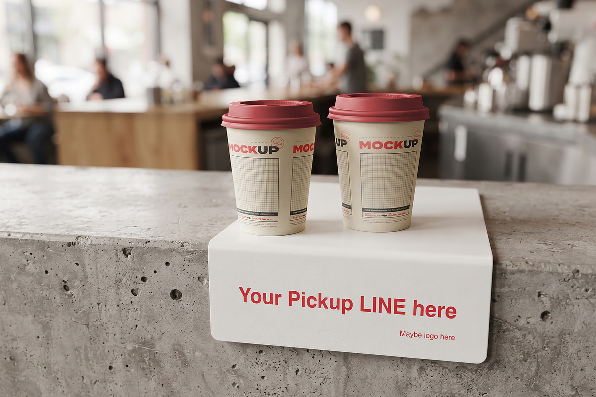 Takeaway Cups Mockups Collection, a Cups & Container Mockup by Luuqas Design (Photo 5 of 9)