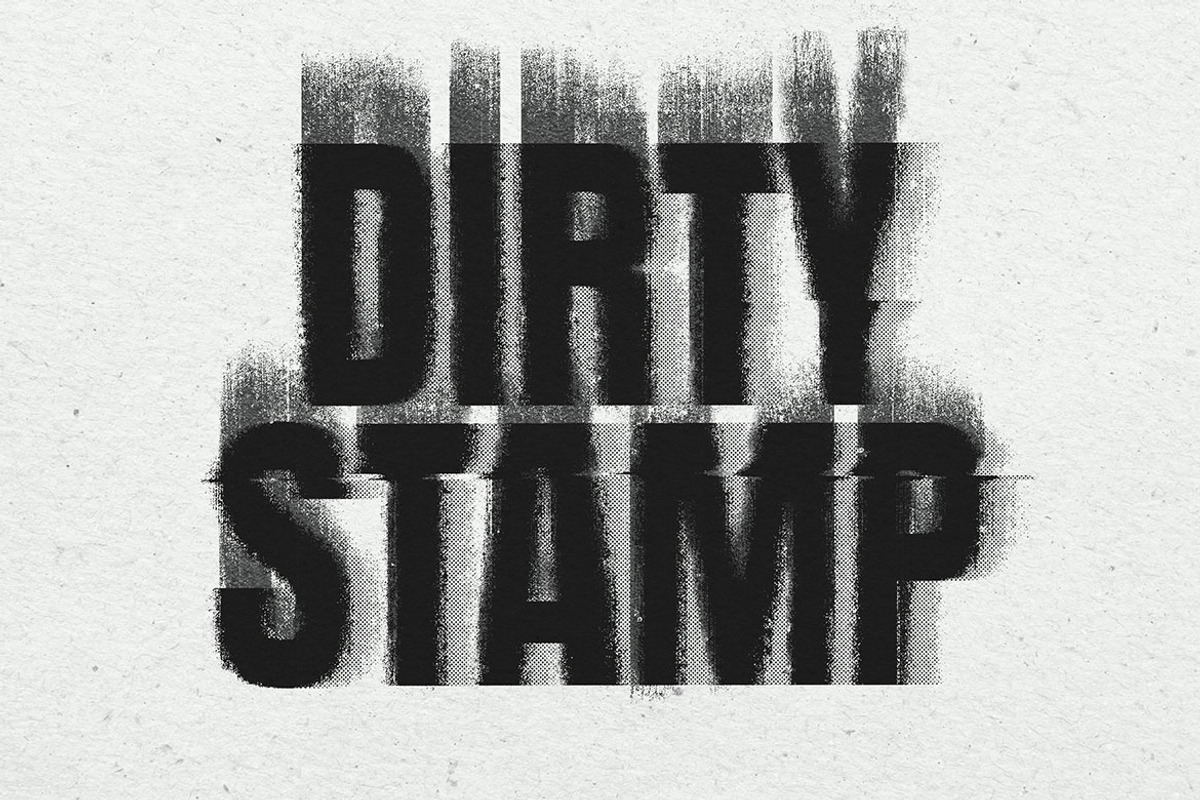 Scan Printed Text Effect, a Layer Style Add-On by dokudokunomi (Photo 4 of 4)