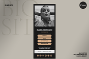 2 mobile pages in Canva, a Landing Page Template by Make It Yours Lab. (Thumbnail 6 of 8)