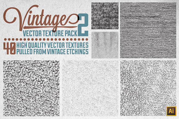 Vintage Vector Texture Pack 2 preview 6
