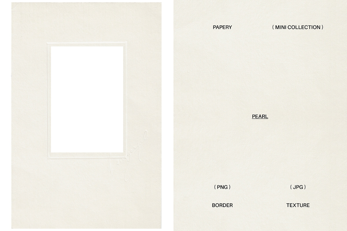 Neutral Vintage Frames + Textures, a Texture Graphic by Studio Viita (Photo 9 of 9)