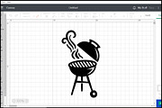 BBQ Grill Smoker Icon Silhouette SVG, an Object Graphic by BeeCraftR (Thumbnail 2 of 3)