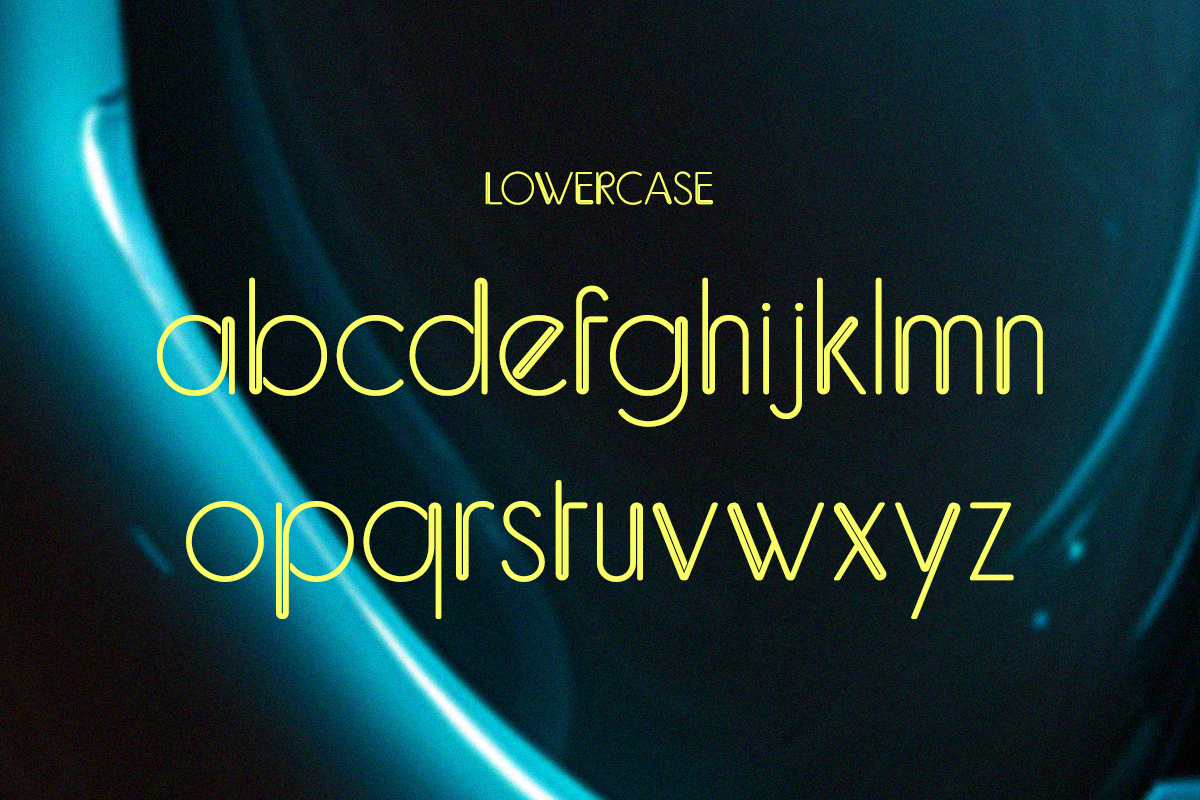 Space Matrix - Futuristic Display, a Font by Qweera Studio (Photo 10 of 12)