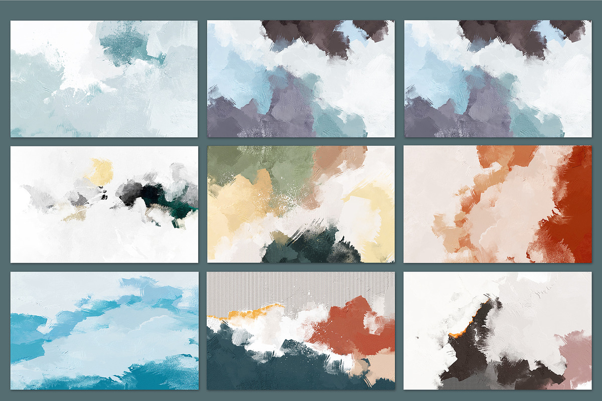 Abstract oil painting art wallpaper, a Wallpaper Graphic by fei long (Photo 8 of 10)