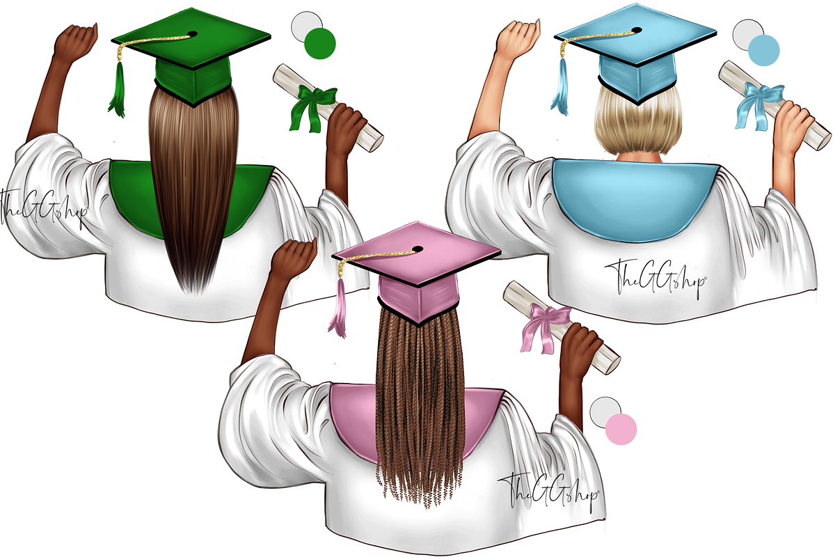 Graduation & Sorority Mega Bundle, an Education Illustration by The GG Shop (Photo 5 of 8)