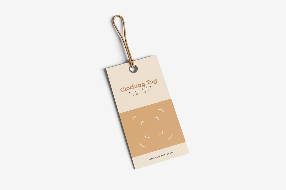 Clothing Tag Mockup, a Product Mockup by bimockup (Photo 2 of 6)