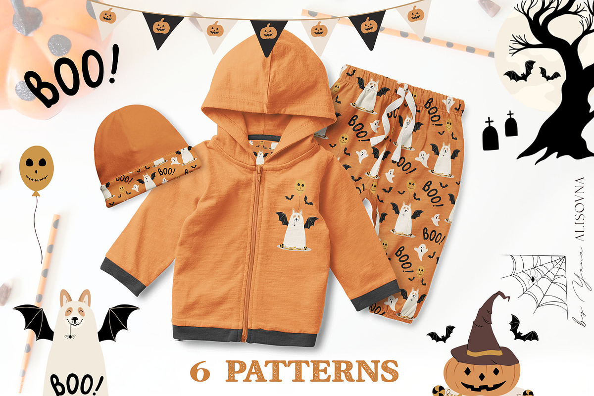 Halloween collection, a Seasonal Illustration by Alisovna (Photo 7 of 10)