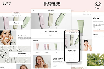 SAN FRANCISCO | Beauty Shopify Theme, a Shopify Template by Studio Mayde