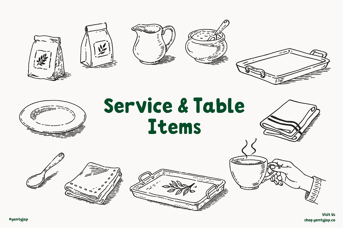 Gather: Coffee & Cafe Edition, a Food Illustration by YENTY JAP CO (Photo 3 of 6)