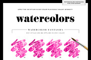 Watercolor Glitter Styles Photoshop, a Layer Style Add-On by Creators Couture (Thumbnail 5 of 5)