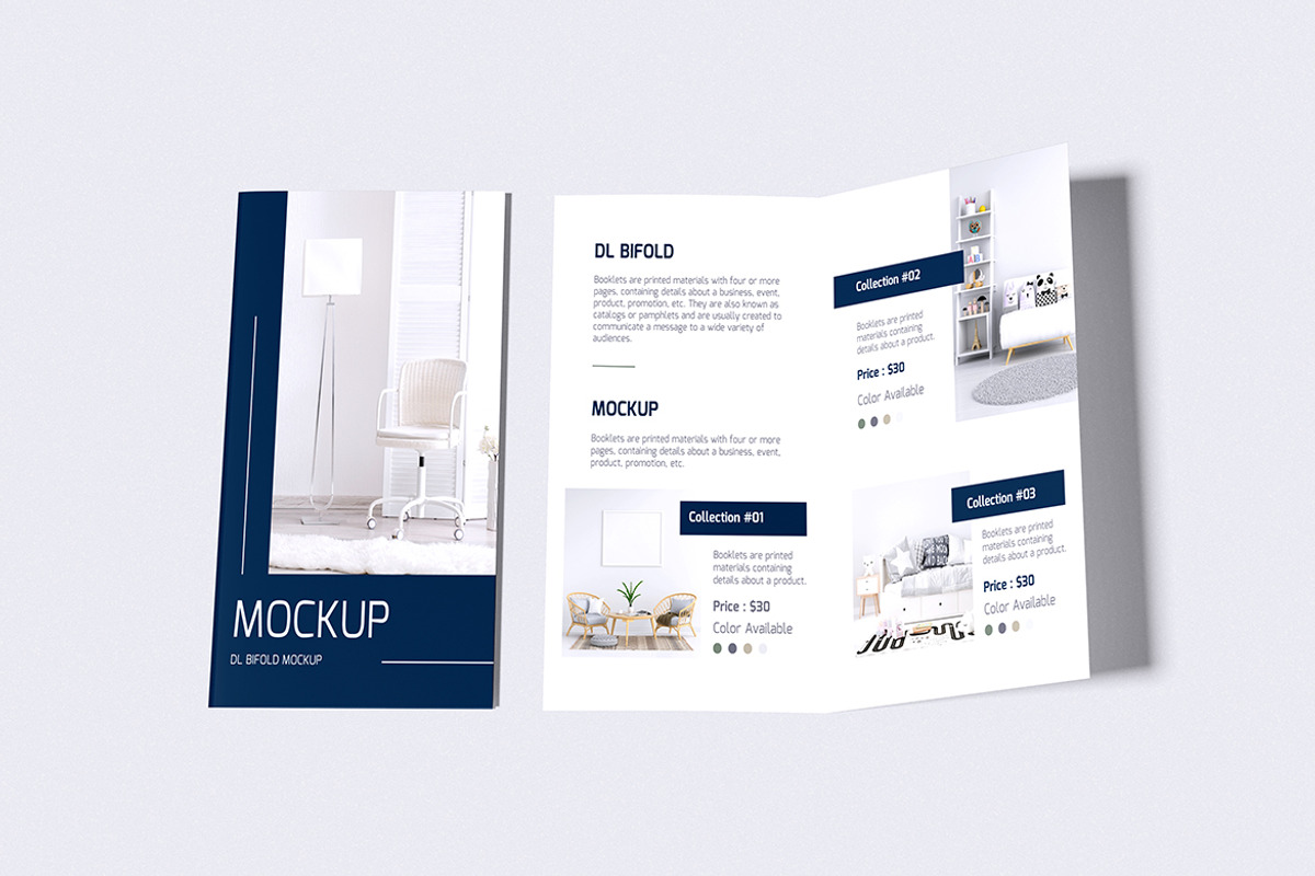 Dl Brochure Mockup, an Advertising Mockup by Twins_studio926 (Photo 4 of 5)
