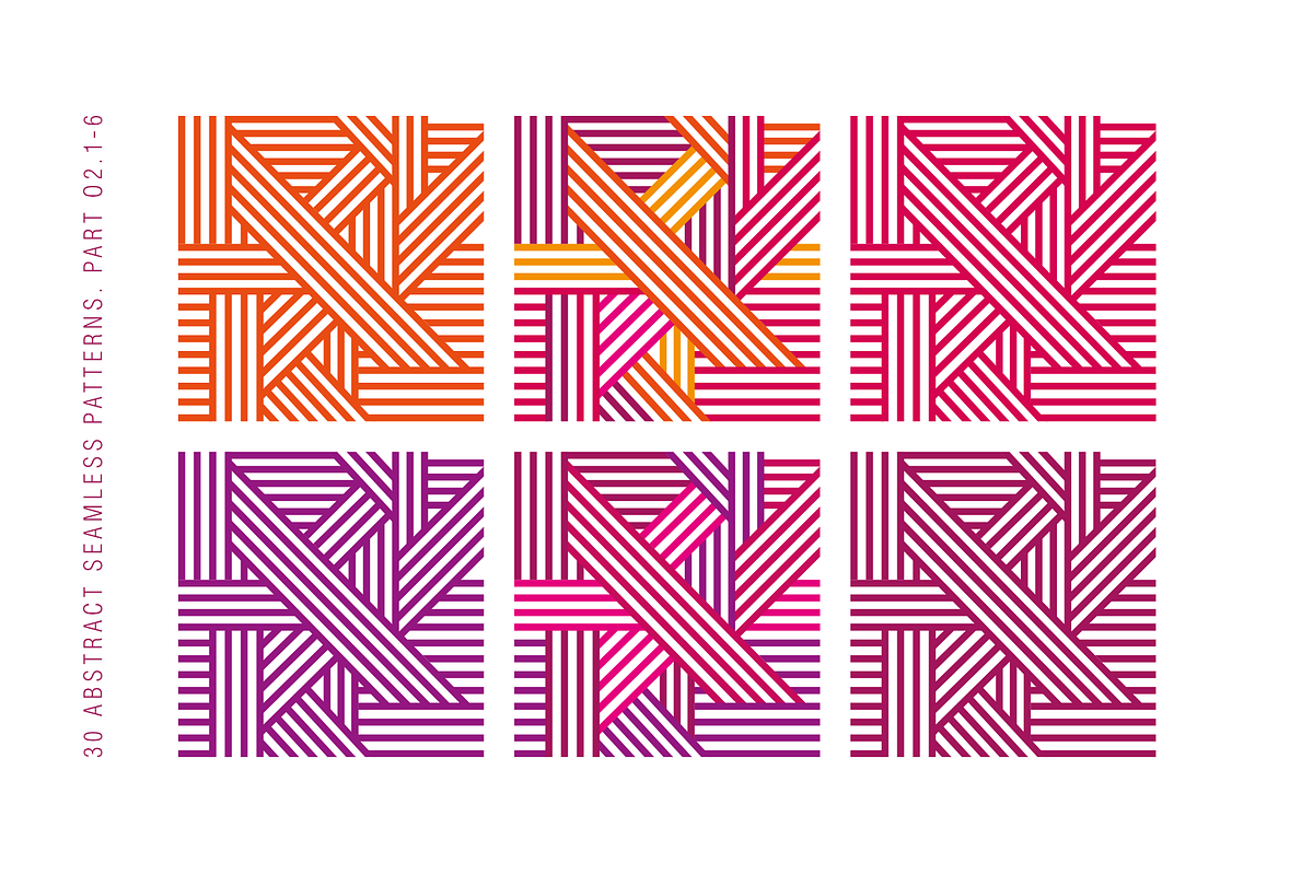 Abstract Seamless Patterns, a Pattern Graphic by Tkoko vectors & patterns (Photo 5 of 20)