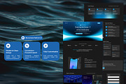 Blockchain Platform Landing Page, a Landing Page Template by Font Kingdom (Thumbnail 3 of 5)