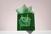 12 Green Watercolor Elements, a Background Graphic by Irina (Thumbnail 3 of 6)