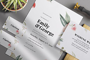 Watercolour Floral Wedding Suite, an Invitation Template by Azka Creative (Thumbnail 1 of 9)