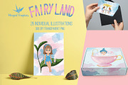 Fairy elf land whimsical illustratio, a Person Illustration by Winged Graphics (Thumbnail 2 of 3)