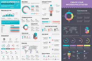 Infographic Template Vector Kit