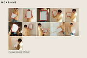 Elegant: Art Print/Poster mockup set, a Merchandise Mockup by MCKP*ME (Thumbnail 2 of 15)