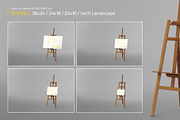 Easel & Canvas Scene Creator, a Product Mockup by KIPET (Thumbnail 12 of 18)