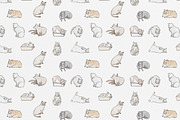 Watercolor Cats, a Graphic by Petite Salade (Thumbnail 3 of 3)